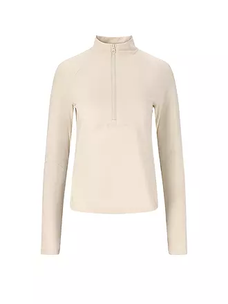 ATHLECIA | Zipshirt de fitness Midory pour femmes | creme
